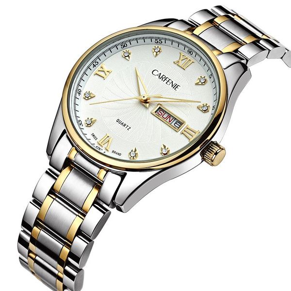 wristwatches carfenie lover watch pair waterproof men women couples watches quartz wristwatch male female bracelet relogio masculino, Slivery;brown
wristwatches carfenie lover watch pair waterproof men women couples watches quartz wristwatch male female bracelet relogio masculino, Slivery;brown