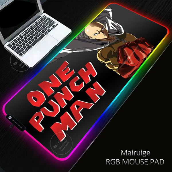 mouse pads & wrist rests one punch-man led light mousepad rgb keyboard desk-mat colorful surface pad waterproof multi-size computer gamer cs
mouse pads & wrist rests one punch-man led light mousepad rgb keyboard desk-mat colorful surface pad waterproof multi-size computer gamer cs