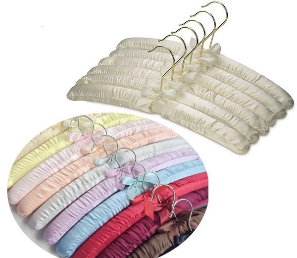 hangers & racks 15pcs satin padded hanger silk wrapped clothes hanging silver hook sponge shop display
hangers & racks 15pcs satin padded hanger silk wrapped clothes hanging silver hook sponge shop display