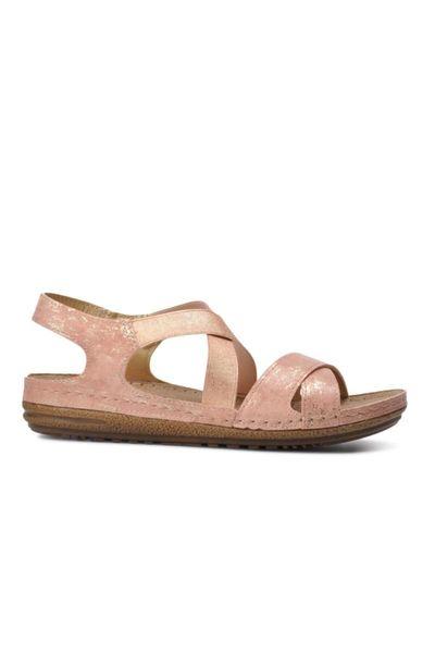sandals women powder comfort, Black