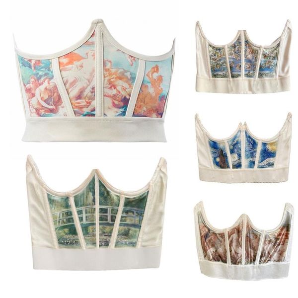 belts women vintage angel print corset wrap girdle boned waist shaper underbust bustier cincher elastic slim belt shapewear, Black;brown
belts women vintage angel print corset wrap girdle boned waist shaper underbust bustier cincher elastic slim belt shapewear, Black;brown