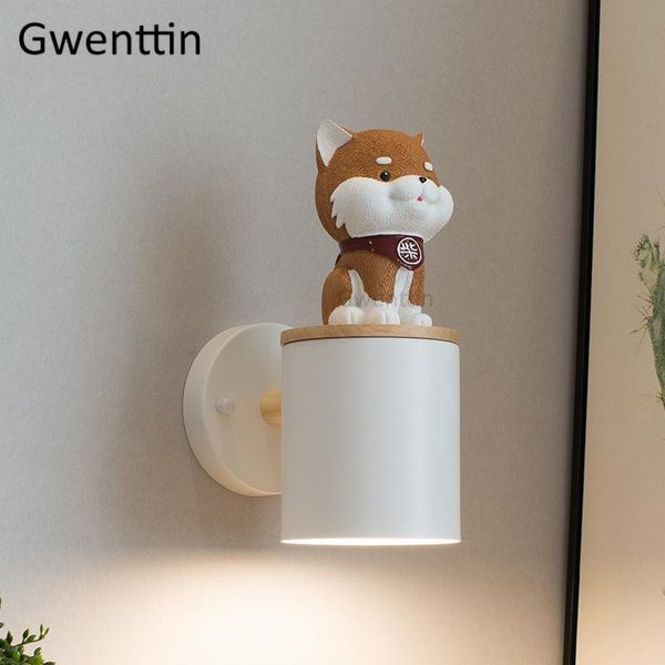 wall lamp modern dog lamps wood iron nordic sconce light fixtures animal bedroom led mirror lights bathroom home art decor
wall lamp modern dog lamps wood iron nordic sconce light fixtures animal bedroom led mirror lights bathroom home art decor