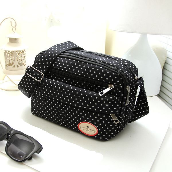 summer fashion polka dot multicolor printed canvas women's crossbody trend shoulder nylon leisure messenger bag
summer fashion polka dot multicolor printed canvas women's crossbody trend shoulder nylon leisure messenger bag