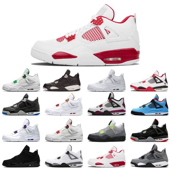 4 4s basketball shoes men woman black cat court purple university red neon alternate motorsport orange metallic white cement cool grey train
4 4s basketball shoes men woman black cat court purple university red neon alternate motorsport orange metallic white cement cool grey train