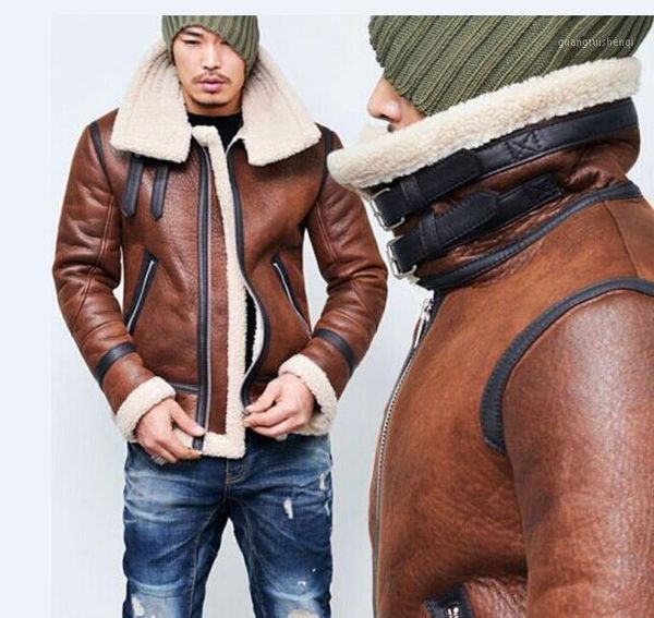 men's fur & faux mens leather jacket plus velvet motorcycle coat men pu jackets clothes personalized jaqueta de couro street fashion la, Black
men's fur & faux mens leather jacket plus velvet motorcycle coat men pu jackets clothes personalized jaqueta de couro street fashion la, Black