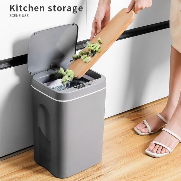 waste bins smart induction touching garbage bin self-sealing self-changing trash can automatic open lid for home rt88
waste bins smart induction touching garbage bin self-sealing self-changing trash can automatic open lid for home rt88