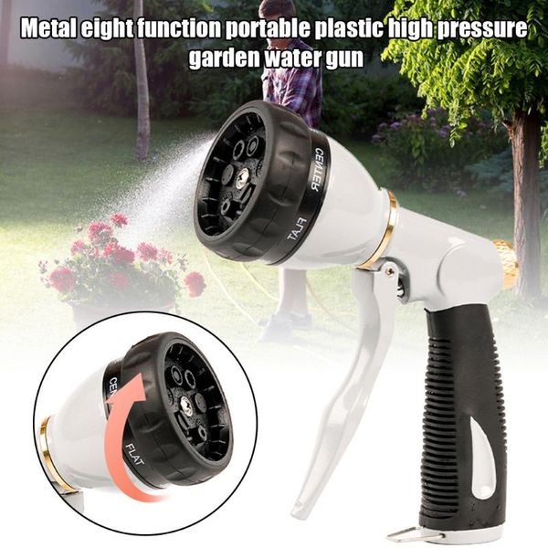 watering equipments high pressure garden hose nozzle alloy spray 8 functions adjustable water for car washing
watering equipments high pressure garden hose nozzle alloy spray 8 functions adjustable water for car washing