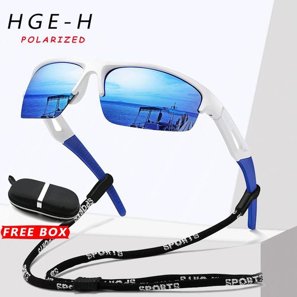 sunglasses hge-h fashion men sport style polarized women half frame sun glasses outdoor lightweight goggles, White;black
sunglasses hge-h fashion men sport style polarized women half frame sun glasses outdoor lightweight goggles, White;black