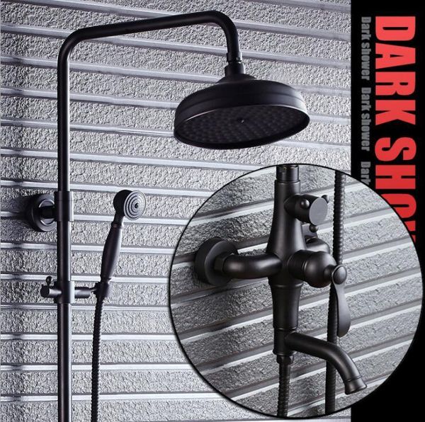 wholesale black orb brass dual handle deck mounted bath and shower faucet with handheld showers jm8850 bathroom sets
wholesale black orb brass dual handle deck mounted bath and shower faucet with handheld showers jm8850 bathroom sets
