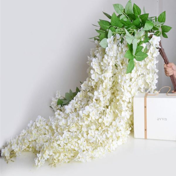 decorative flowers & wreaths 165cm long elegant wisteria rattan artificial silk hydrangea for wedding centerpieces decorations home ornament
decorative flowers & wreaths 165cm long elegant wisteria rattan artificial silk hydrangea for wedding centerpieces decorations home ornament