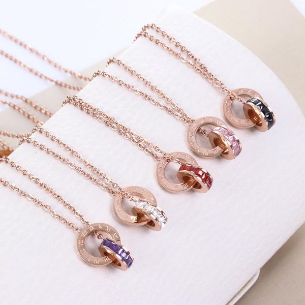 pendant necklaces roman numerals necklace for women 316l stainless steel cz stone rose gold fashion jewelry, Silver
pendant necklaces roman numerals necklace for women 316l stainless steel cz stone rose gold fashion jewelry, Silver