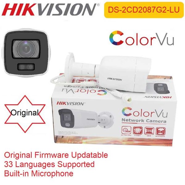 hikvision ip camera 8mp ds-2cd2087g2-lu colorvu cctv poe h.265+ ip67 built-in micropone mini surveillance full color cameras
hikvision ip camera 8mp ds-2cd2087g2-lu colorvu cctv poe h.265+ ip67 built-in micropone mini surveillance full color cameras