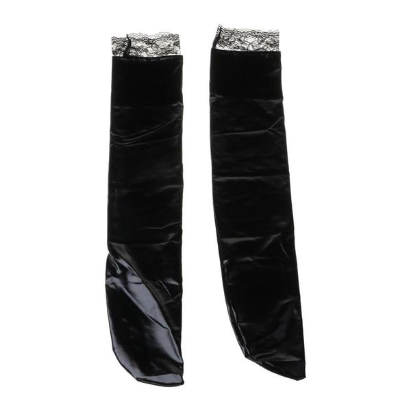 socks & hosiery q6pb 1 pair women fashion long latex rubber stockings thigh high tights pants, Black;white
socks & hosiery q6pb 1 pair women fashion long latex rubber stockings thigh high tights pants, Black;white