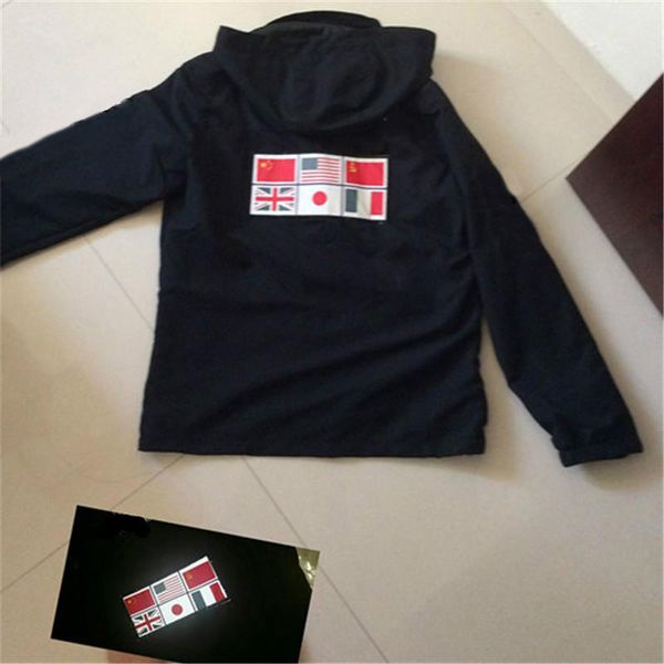 Fashion Mens Jacket Map Reflective Women Jackets Hooded Long Sleeve Black Coat Streetwear Outdoorwear Noctilucent Clothing Size M-XXL, Black;brown 
Fashion Mens Jacket Map Reflective Women Jackets Hooded Long Sleeve Black Coat Streetwear Outdoorwear Noctilucent Clothing Size M-XXL, Black;brown