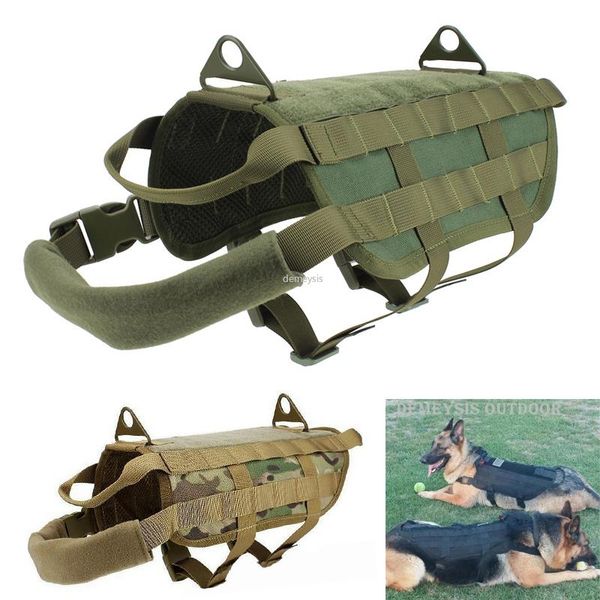 hunting jackets tactical dog vest military hiking working clothes training running service harness for small medium large, Camo;black
hunting jackets tactical dog vest military hiking working clothes training running service harness for small medium large, Camo;black