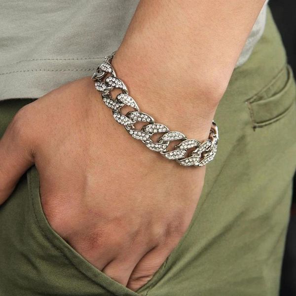 chains 18inch bling cuban zirconia miami link homme for male's hip hop street bracelets necklaces jewelry i6o0, Silver
chains 18inch bling cuban zirconia miami link homme for male's hip hop street bracelets necklaces jewelry i6o0, Silver