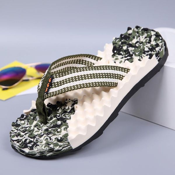 men flip-flops massage slippers summer beach sandals camo antiskid bathroom slides soft sole casual shoes zapatos hombre, Black
men flip-flops massage slippers summer beach sandals camo antiskid bathroom slides soft sole casual shoes zapatos hombre, Black