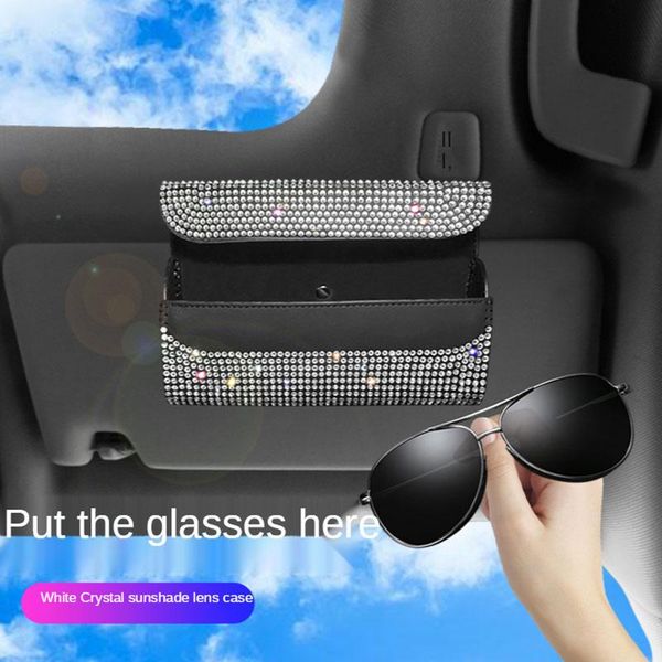 full diamond vehicle glasses clip car sunshade storage rhinestone sun visor sunglasses box eye base bracket for girls women other interior a
full diamond vehicle glasses clip car sunshade storage rhinestone sun visor sunglasses box eye base bracket for girls women other interior a