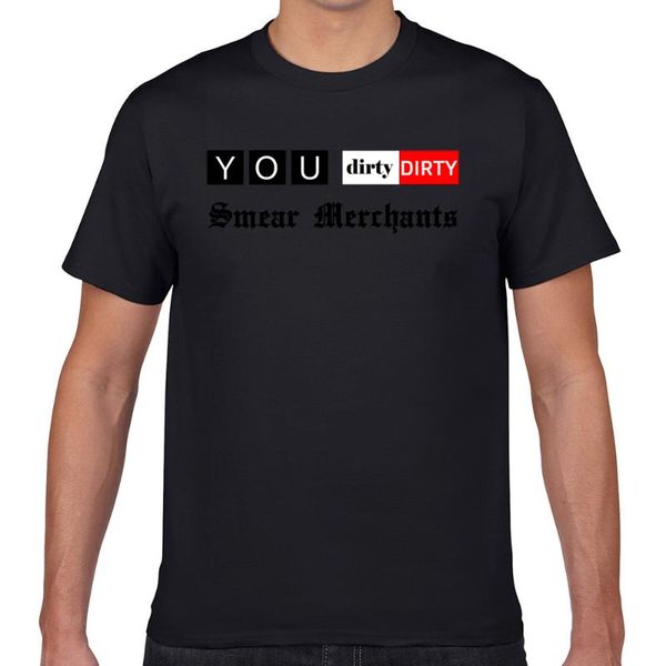men's t-shirts t shirt men dirty smear merchants harajuku geek print male tshirt fa006, White;black
men's t-shirts t shirt men dirty smear merchants harajuku geek print male tshirt fa006, White;black