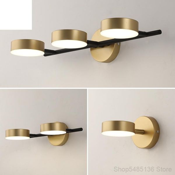 modern simple golden wall lamp creative personality bathroom mirror cabinet special dressing table bedroom living room lighting
modern simple golden wall lamp creative personality bathroom mirror cabinet special dressing table bedroom living room lighting