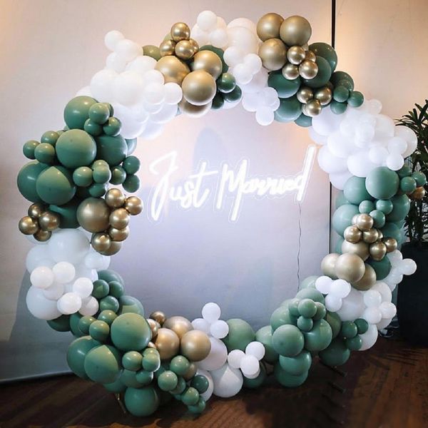 160pcs bean green balloon garland arch kit chrome gold latex globos for wedding bridal shower birthday party decorations
160pcs bean green balloon garland arch kit chrome gold latex globos for wedding bridal shower birthday party decorations