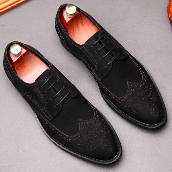 dress shoes men genuine leather office business wedding handmade black brown suede formal round head oxfords mens brogue
dress shoes men genuine leather office business wedding handmade black brown suede formal round head oxfords mens brogue