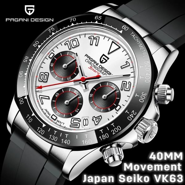 wristwatches 2021 pagani design men's watches quartz watch for men sport chronograph 100m waterproof vk63 wristwatch, Slivery;brown
wristwatches 2021 pagani design men's watches quartz watch for men sport chronograph 100m waterproof vk63 wristwatch, Slivery;brown