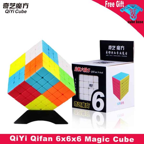 QiYi Qifan magic speed cube Stickerless 6x6x6 black Competition puzzle 6x6 educational toys Educational Toys For Children Gift
QiYi Qifan magic speed cube Stickerless 6x6x6 black Competition puzzle 6x6 educational toys Educational Toys For Children Gift