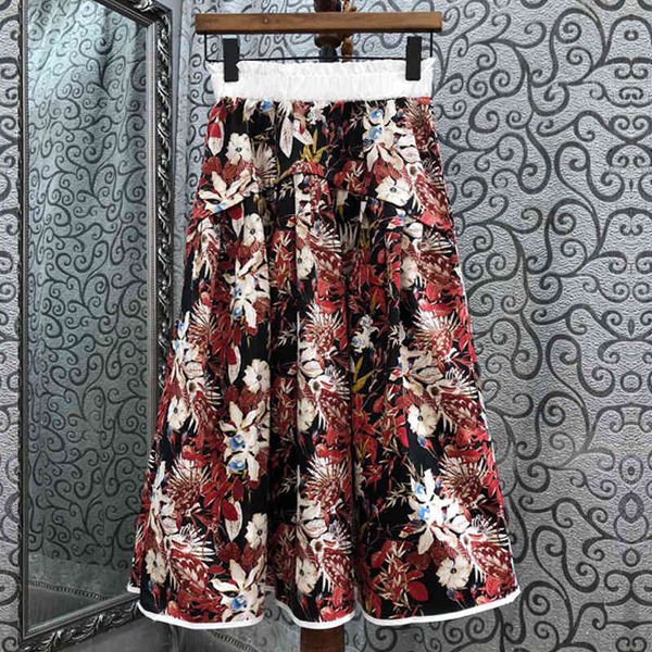 skirt seqinyy 95% cotton skirt line long summer spring fashion design feminine track elastic waist casual high quality, Black
skirt seqinyy 95% cotton skirt line long summer spring fashion design feminine track elastic waist casual high quality, Black