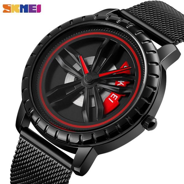 wristwatches hollow rotation dial design skmei fashion brand men's watches quartz watch for men business stainless steel band&mesh, Slivery;brown
wristwatches hollow rotation dial design skmei fashion brand men's watches quartz watch for men business stainless steel band&mesh, Slivery;brown