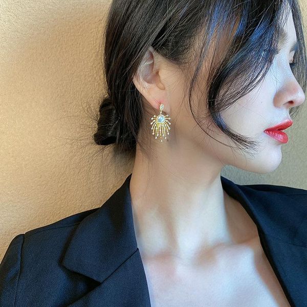 dangle & chandelier 2021 korean fireworks pearl geometric irregular rays metal stud earrings for women girls party jewelry gift vacation, Silver
dangle & chandelier 2021 korean fireworks pearl geometric irregular rays metal stud earrings for women girls party jewelry gift vacation, Silver