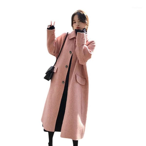 woolen coat autumn and winter herringbone pattern solid color lapel simple temperament small for women women's wool & blends, Black
woolen coat autumn and winter herringbone pattern solid color lapel simple temperament small for women women's wool & blends, Black
