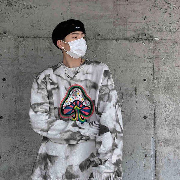 men's sweaters flow sweater of flower print, hip hop fashion male streetwear qq4r, White;black
men's sweaters flow sweater of flower print, hip hop fashion male streetwear qq4r, White;black