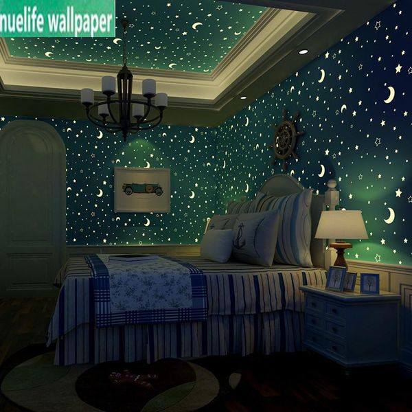wallpapers luminous star moon children's room bedroom ceiling wallpaper boys and girls cartoon 3d starry sky fluorescent
wallpapers luminous star moon children's room bedroom ceiling wallpaper boys and girls cartoon 3d starry sky fluorescent