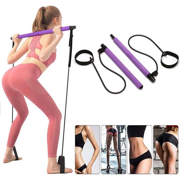 multi-functional yoga resistance bands pilates stick tube elastic training foot loop toning bar portable fitness st
multi-functional yoga resistance bands pilates stick tube elastic training foot loop toning bar portable fitness st