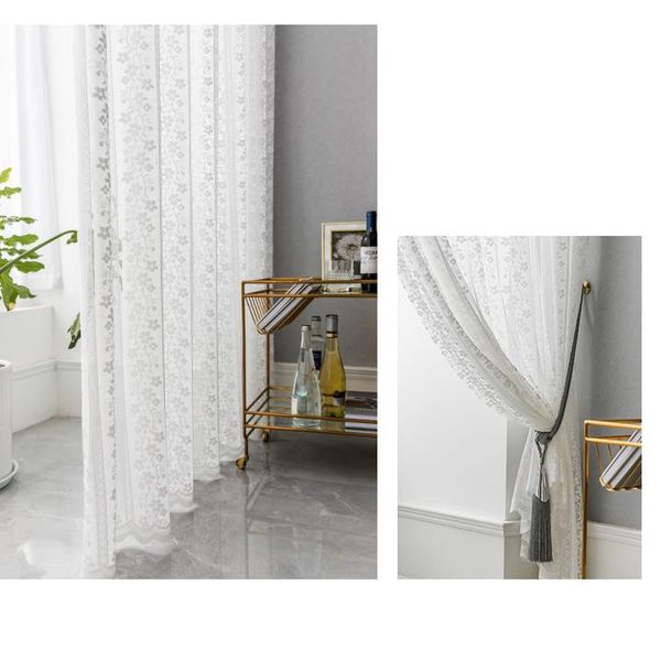 jelis luxury white lace sheer curtains for living room bedroom window tulle curtain wedding home decor customized & drapes
jelis luxury white lace sheer curtains for living room bedroom window tulle curtain wedding home decor customized & drapes
