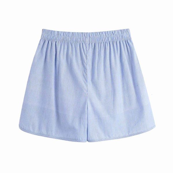 pant fashion women striped elastic waist shorts vintage loose with buttons chic female pants, Black;white
pant fashion women striped elastic waist shorts vintage loose with buttons chic female pants, Black;white