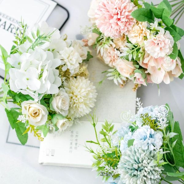 decorative flowers & wreaths 1 bouquet artificial peony tea rose pink silk fake for bride diy living room home garden wedding decoration
decorative flowers & wreaths 1 bouquet artificial peony tea rose pink silk fake for bride diy living room home garden wedding decoration