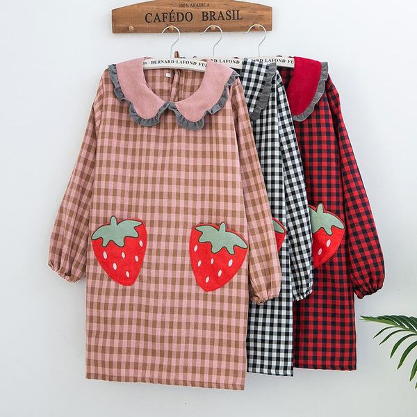 aprons strawberry pattern pocket cotton women kitchen apron waterproof oil-proof home cooking baking pinafore house cleaning bib 46434
aprons strawberry pattern pocket cotton women kitchen apron waterproof oil-proof home cooking baking pinafore house cleaning bib 46434