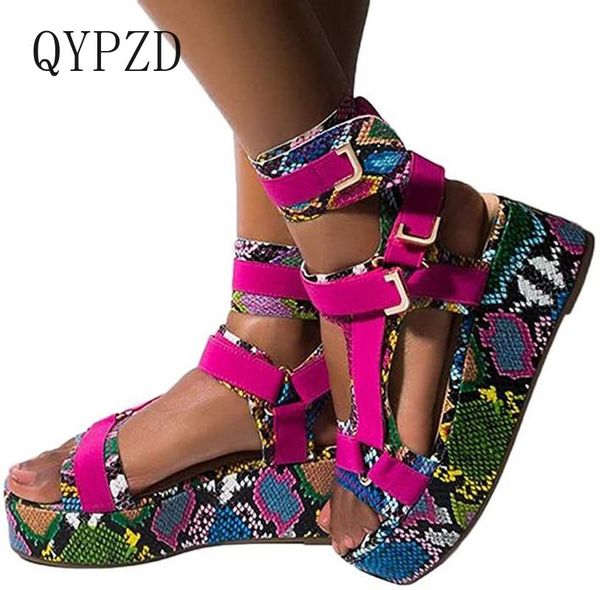 sandals 2021 size 43 summer flat platform multi colors snake printed gladiator shoes women sandalias mujer, Black
sandals 2021 size 43 summer flat platform multi colors snake printed gladiator shoes women sandalias mujer, Black