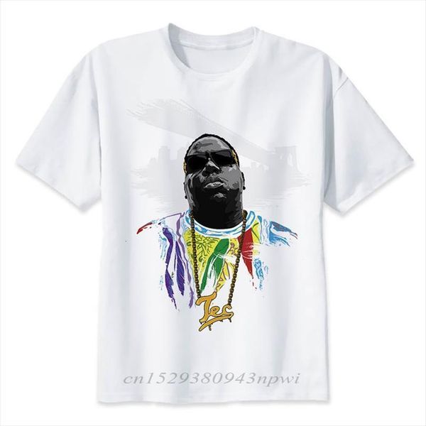 biggie print fashion male mens o neck tees high street vaporwave clothes, White;black
biggie print fashion male mens o neck tees high street vaporwave clothes, White;black