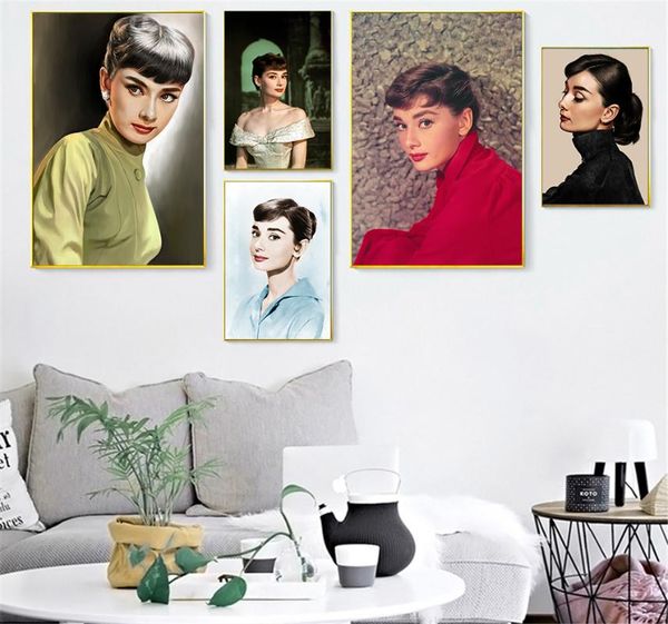 paintings audrey hepburn retro movie vintage poster decorative wall art print oil canvas painting pictuer living room decoration
paintings audrey hepburn retro movie vintage poster decorative wall art print oil canvas painting pictuer living room decoration