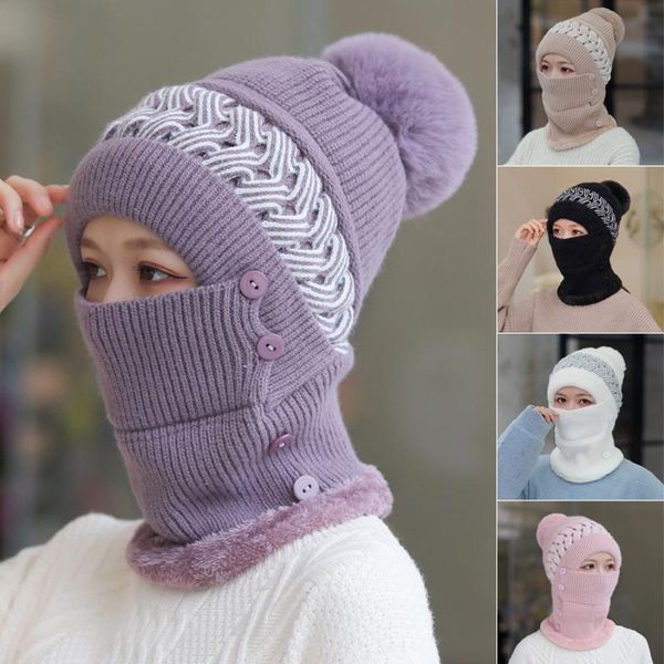 cycling caps & masks winter windproof warm scarf one-piece hat earmuffs cap knitted beanie for women psen999, Black
cycling caps & masks winter windproof warm scarf one-piece hat earmuffs cap knitted beanie for women psen999, Black