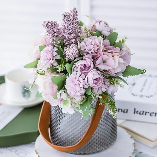 artificial flowers silk rose holding flower bouquet for bride garden wedding home decoration fake yal00661 decorative & wreaths
artificial flowers silk rose holding flower bouquet for bride garden wedding home decoration fake yal00661 decorative & wreaths