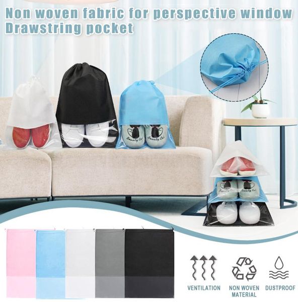 storage bags 12pcs blank drawstring box non-woven slippers bag packaging convenient transparent for shoes home traveling
storage bags 12pcs blank drawstring box non-woven slippers bag packaging convenient transparent for shoes home traveling