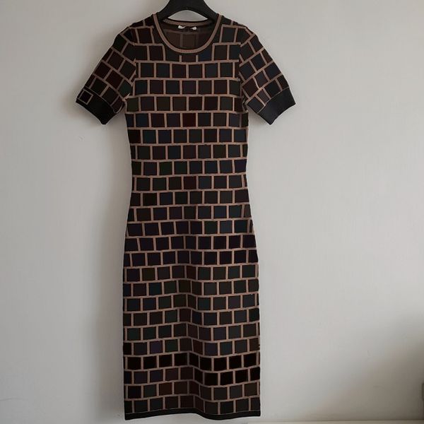 women casual dresses classic knit dress fashion letter pattern summer short sleeve womens clothing yn0a, Black;gray
women casual dresses classic knit dress fashion letter pattern summer short sleeve womens clothing yn0a, Black;gray