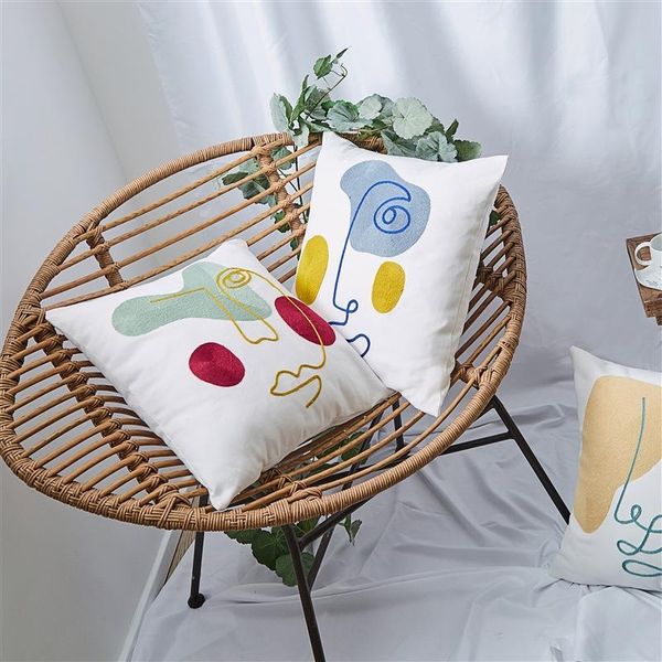 cushion/decorative pillow geometric line woman face cushion cover cotton embroidery 45*45 home decor nordic sofa decorative case
cushion/decorative pillow geometric line woman face cushion cover cotton embroidery 45*45 home decor nordic sofa decorative case