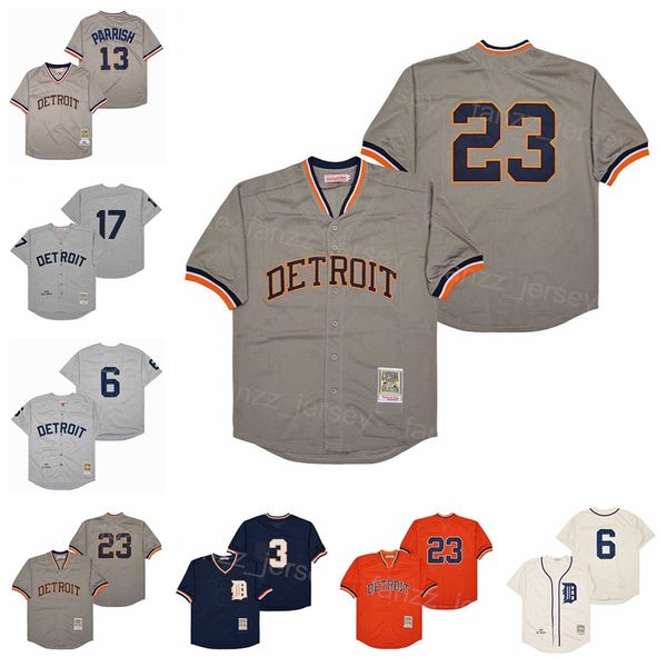 1968 1984 retro baseball 6 al kaline jersey vintage 3 alan trammell 23 cam gibson 13 lance parrish pullover stitched cool base team grey nav, Blue;black
1968 1984 retro baseball 6 al kaline jersey vintage 3 alan trammell 23 cam gibson 13 lance parrish pullover stitched cool base team grey nav, Blue;black