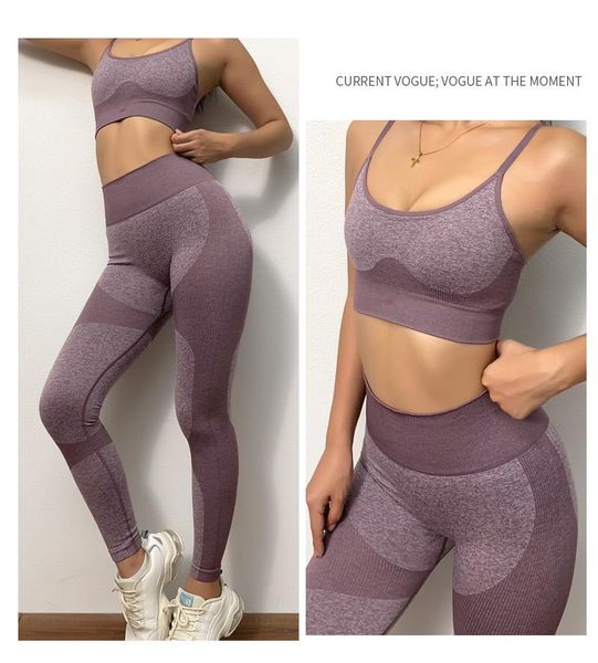 sports bra and leggings jogging women gym set clothes seamless workout tights fitness suit yoga outfit
sports bra and leggings jogging women gym set clothes seamless workout tights fitness suit yoga outfit