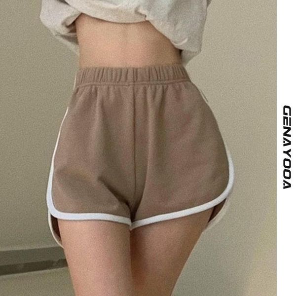 genayooa summer women shorts casual loose run high waist solid basic cotton korean style short female women's, White;black
genayooa summer women shorts casual loose run high waist solid basic cotton korean style short female women's, White;black